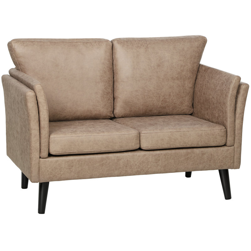 2 Seater Loveseat, Brown