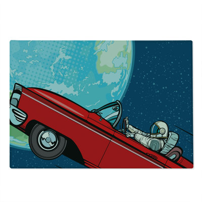 East Urban Home Glass Astronaut Cutting Board