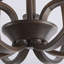 Lustre encastré contemporain 3 lumières Mabel - Bronze