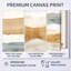 White Gold Wall Art, Tropical Beach Canvas, Celsey-361484256-361484259
