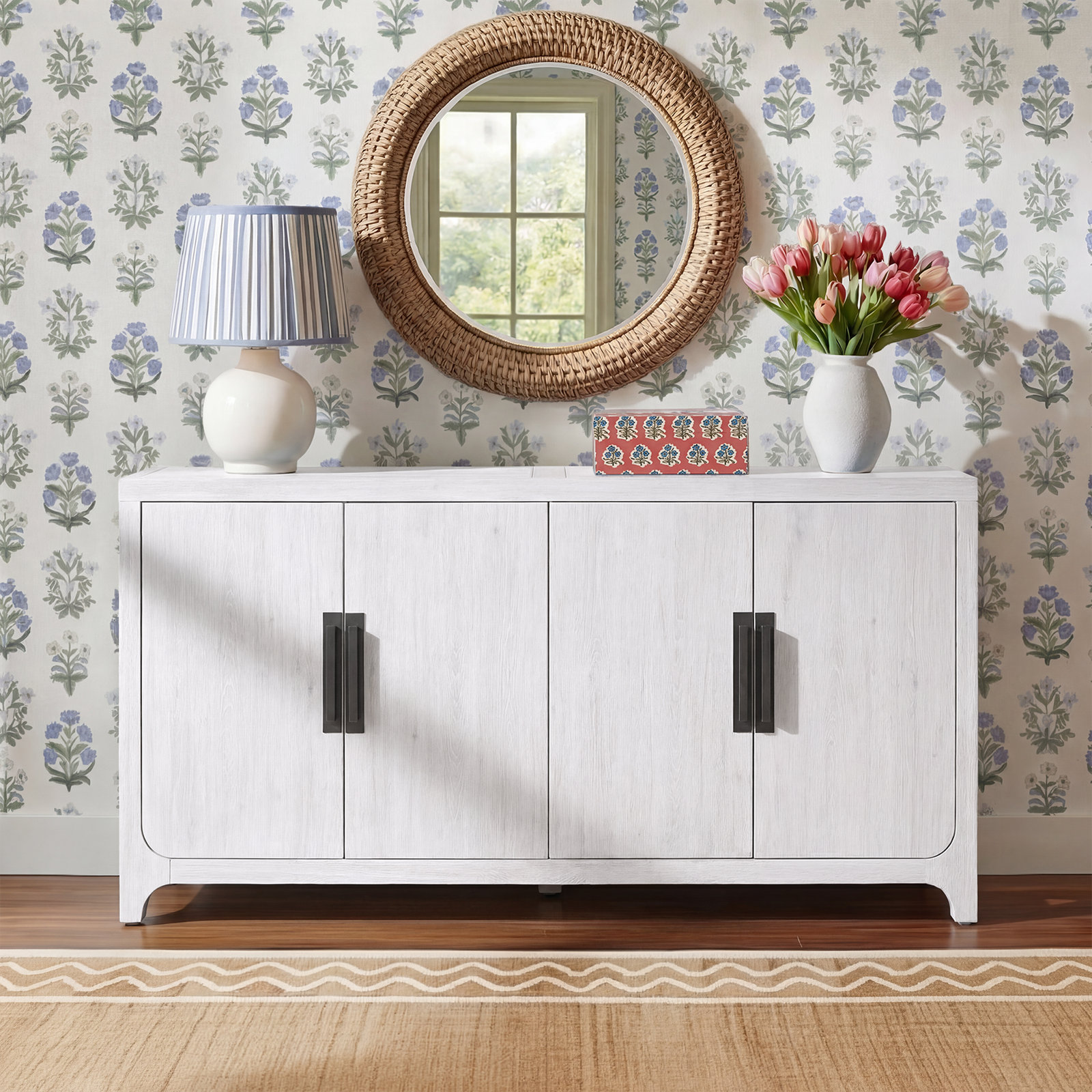 Bilbrook 78'' Sideboard, White
