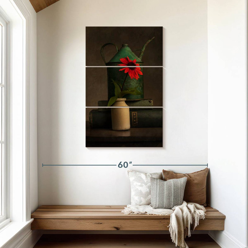 Harnek Rustic Red Coneflower, 45" H x 28" W