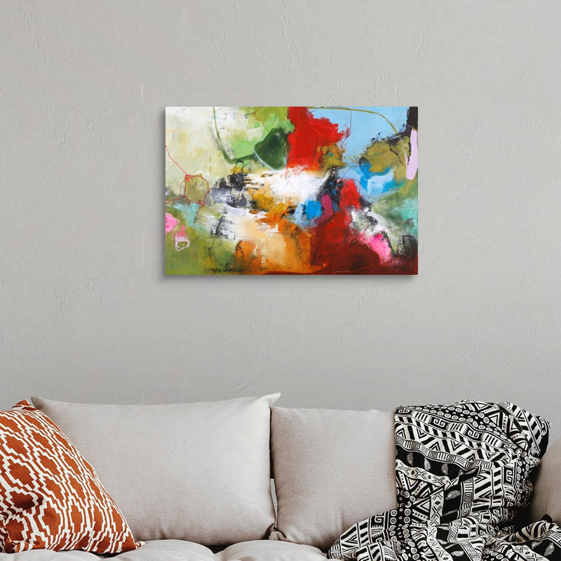 Tango 1 - reproduction d'art, H 20 po x l 30 po x P 1,25 po, Toile tendue