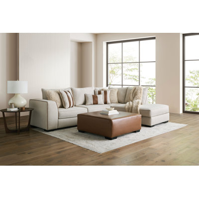 Ensemble modulaire 2 pièces avec repose-pieds Nashonda