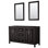 Daria 59'' W Double Bathroom Vanity Base