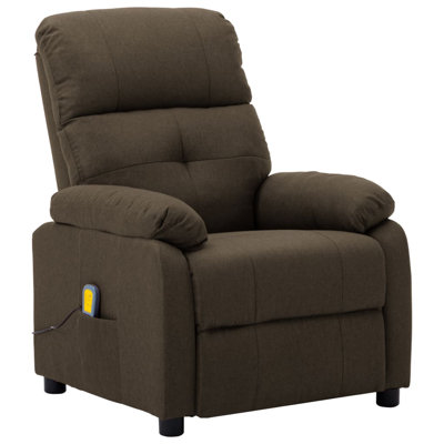 Massage Chair Leisure Adjustable Chair for Home Theater Cinema Fabric by Red Barrel Studio
