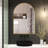 24X36 Inch Recessed Cabinet With Matte Gold Metal Frame, Mirror And Adjustable Shelves For Bathroom Cologne Product Storage Medicine Shelves, Framed-1438534670