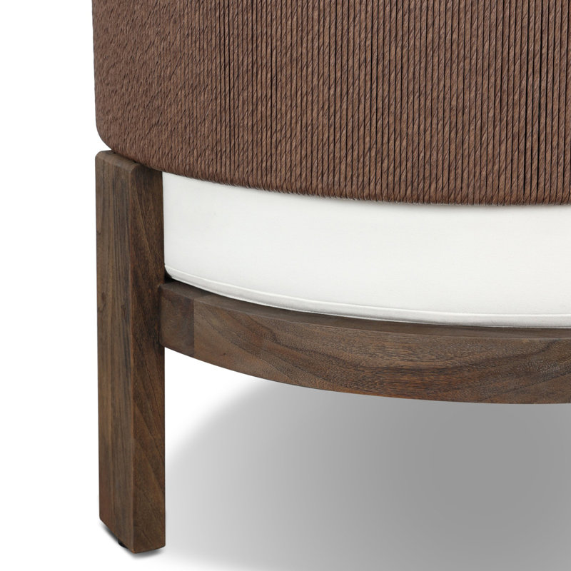 Delancy Outdoor Chair-Arashi Salt, Stained Saddle Brown, Arashi Salt