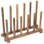 6-Pair Solid Wood Inverted Boot Rack-512965651