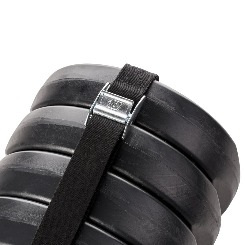 Black Recycled Polyethylene Canopy Weight Set with Carry Strap