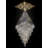 D48''x H120'' 6 Tiers Square Raindrop Chandeliers Dimmable LED 3000k-6000k