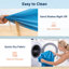 7,5 pi X 7,5 pi Pare-soleil de plage Easy Pop Up avec protection UVF 50+ avec poteaux de stabilité au vent et sacs de sable-129412406-129412409