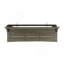 Outdoor Acacia Wood Balcony Bar Table, Gray Finish