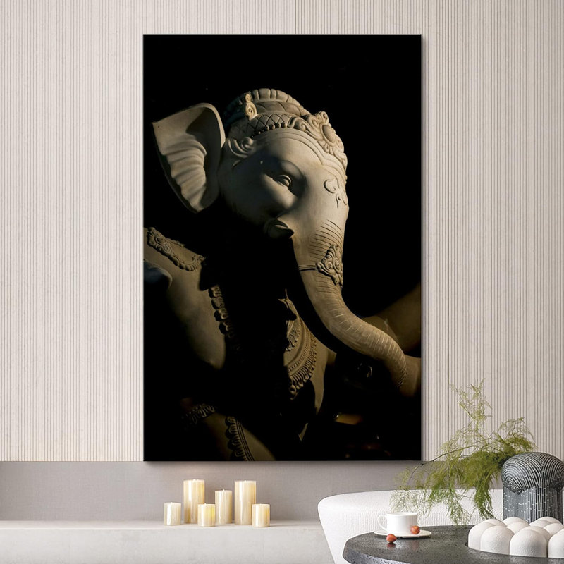 Religion " Ganesha Elephant ", 18" H x 12" W x 1.5" D