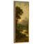«Serene Mountain Valley Sunset Landscape - Large encadrée», reproduction d'art sur toile encadrée-1090993348-1090993345