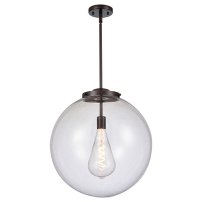 Franklin Restoration - Alphonsa - 1 Light 221-1S Stem Hung Pendant - LED Bulb