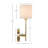 Conway Metal Wall Sconce with Cylinder Shade