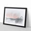 Sunrise Behind Grand Teton Sketch - Picture Frame Graphic Art Print-56874991-56874995