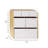 6 Piece Fabric Storage Bin Set