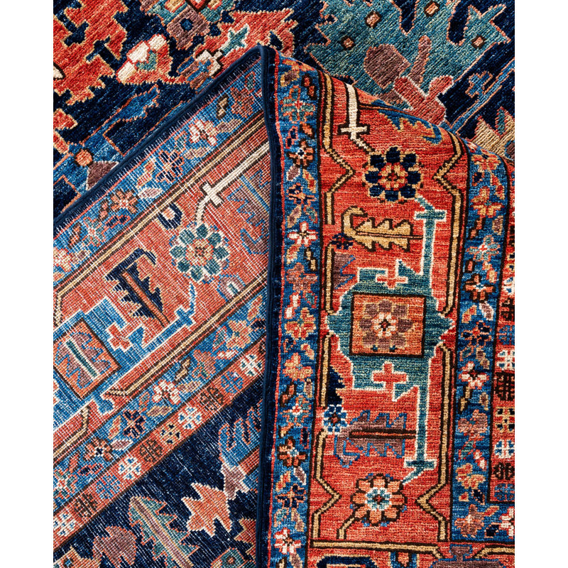 Serapi One-of-a-Kind 8' 2" X 9' 11" Hand Knotted Area Rug