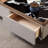 Leather Sintered Stone Coffee Table