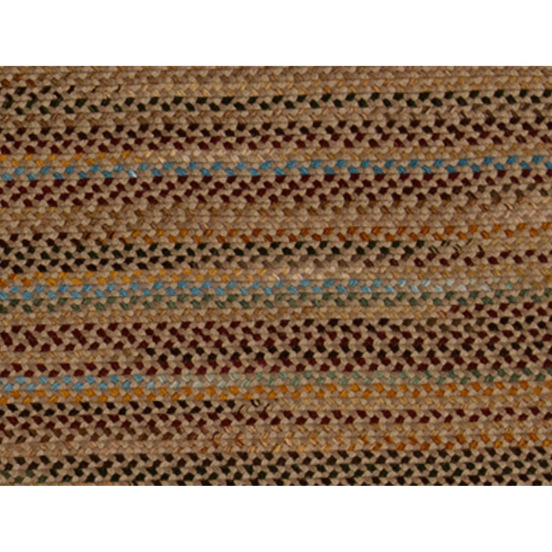 Hand Knotted Wool Area Rug in Tan