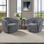 Fauteuil pivotant de 31,1 po Obrain-100686427