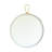 Jakevious Metal Round Wall Mirror