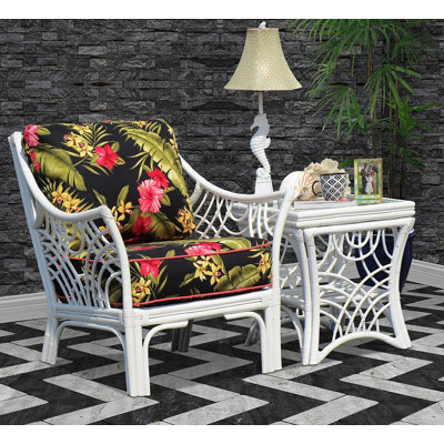 Rainey 32.5" Wide Armchair and Matching End Table