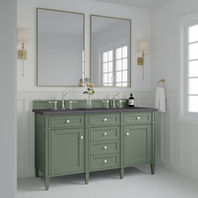 Dussault 60'' Double Bathroom Vanity with Top