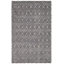 Catalina Hand Knotted Cotton Geometric Area Rug in Blue