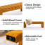 Banc rembourré l 59 po Laytona-1873377883