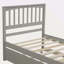 Lit plateforme simple avec lit gigogne-695590515