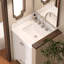 Ensemble de meuble-lavabo en bois massif 24 po avec comptoir en pierre de quartz et dosseret-58825789-58825791