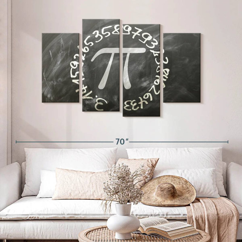 Keiri Pi Math, 32" H x 52" W