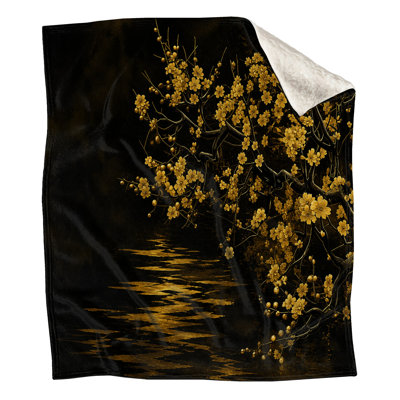 Couvertures Golden Cherry Blossoms