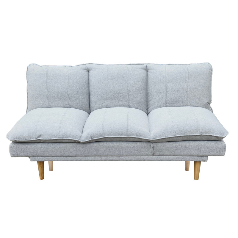 3 Seater Sofa Bed, Silver