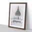 Parliament Building in Budapest in Abstract - Picture Frame Graphic Art Print-55737427-55737431