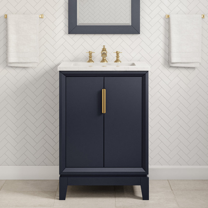 24" Single Bathroom Vanity Set, Monarch Blue