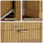 63" W Fluted 9 Dresser, Wooden Chest of Drawers with Metal Handle-1890253334