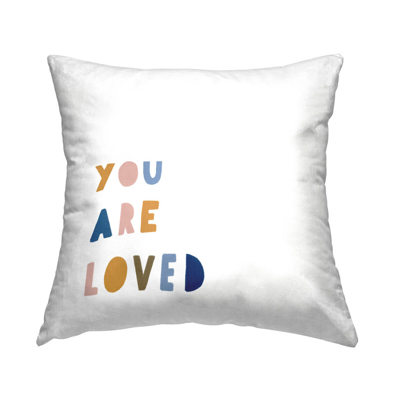Conception de coussin décoratif You Are Lived Kids