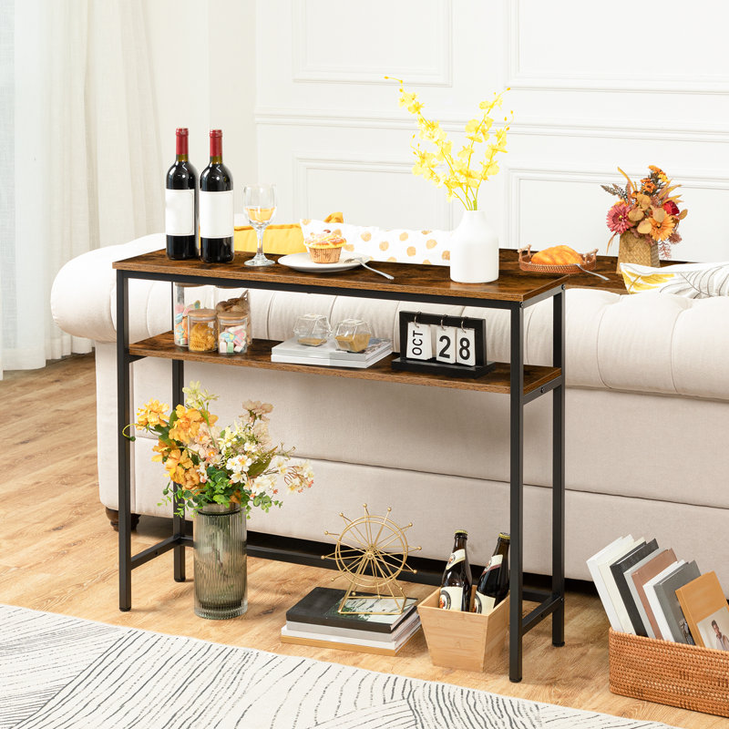 Hebersham Console Hallway Table, 80cm H x 100cm W x 24cm D