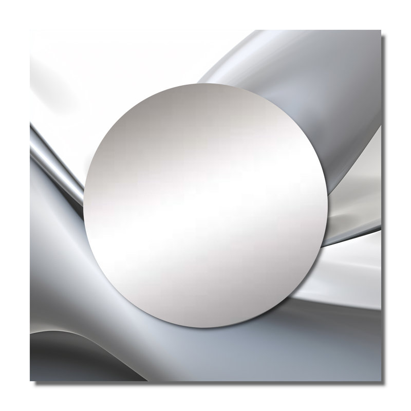 Mithil - Grand miroir mural carré moderne pour chambre à coucher, 23 po x 23 po