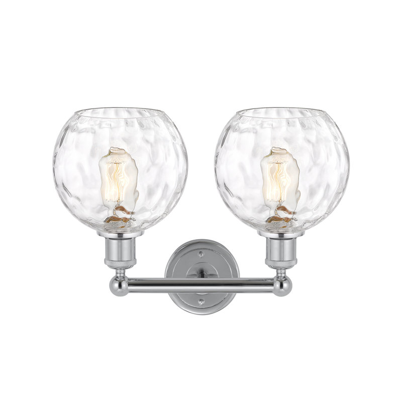 Ambrosane 2 - Light Dimmable Vanity Light, Polished Chrome
