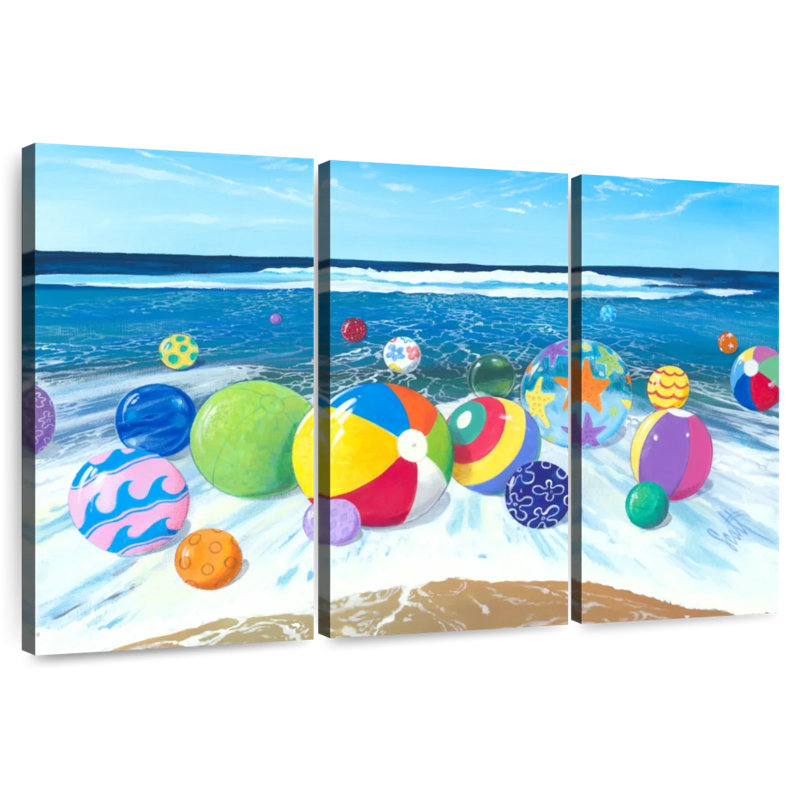 Ballons de plage Gillard, H 32 po x l 50 po
