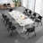 Niaja 63'' Flip-top Nesting Mobile Training Table BIFMA-Certified  (Set of 3)