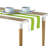 Lime Striped Table Runner 72" x 12"-27778790-27798573
