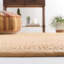 Tapis beige / jaune en jute / sisal-1856496404