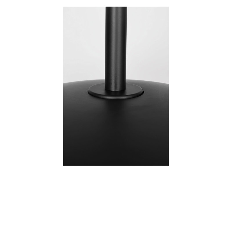 Luminaire suspendu 1 lumière Mont, Nuit noire, Non