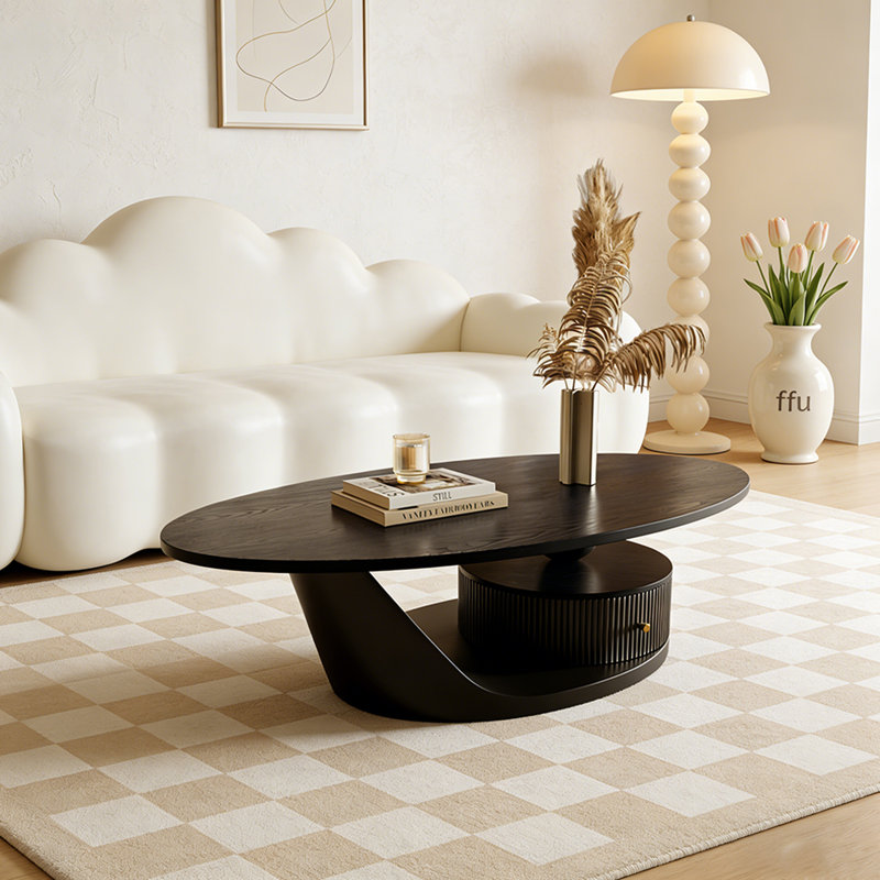Centreville, H 15,74 po x L 47,24 po x l 23,62 po, Noir